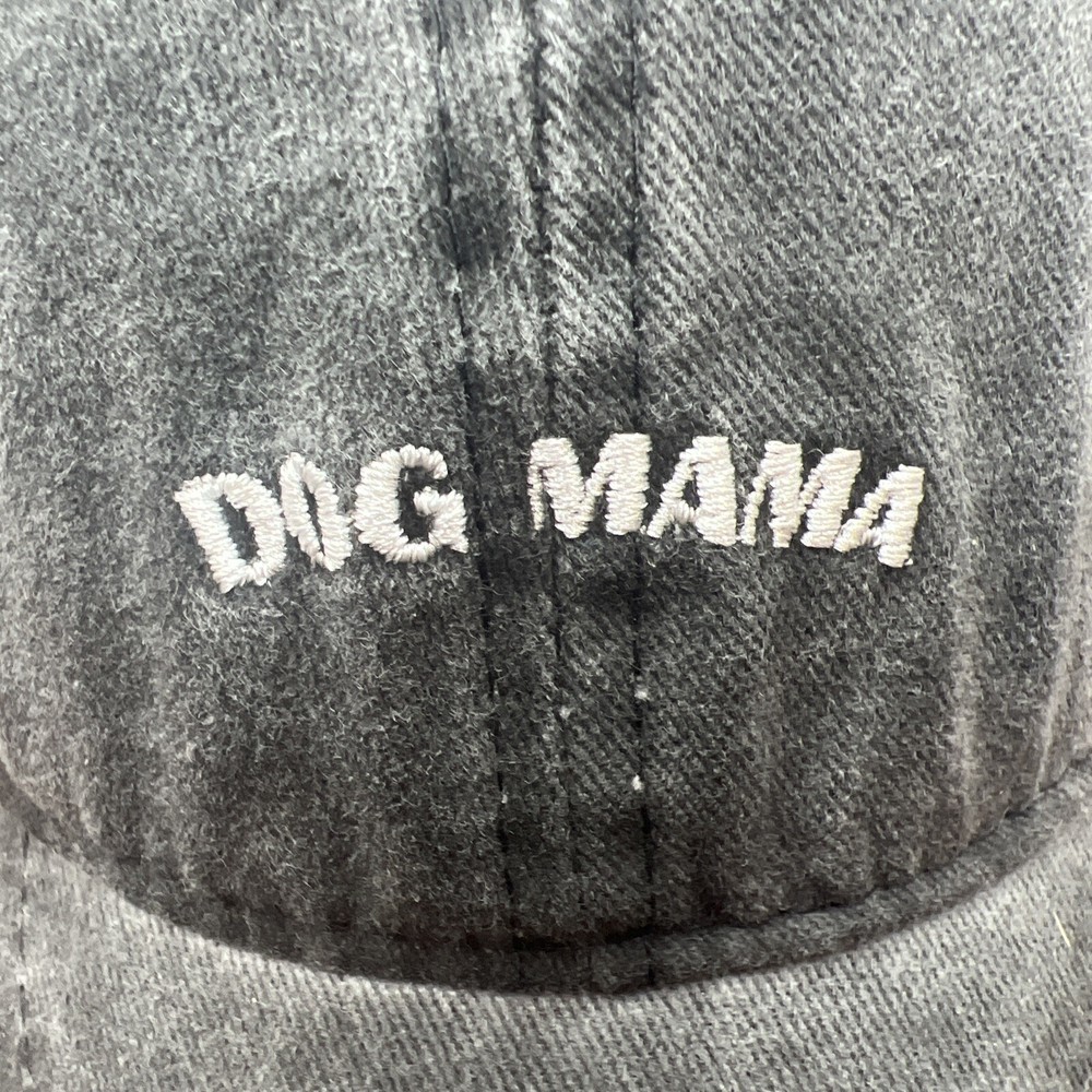 Dog Mama Strap back Hat Gray H55