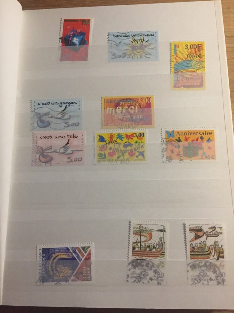 Complete 185 Stamp Binder Stamps