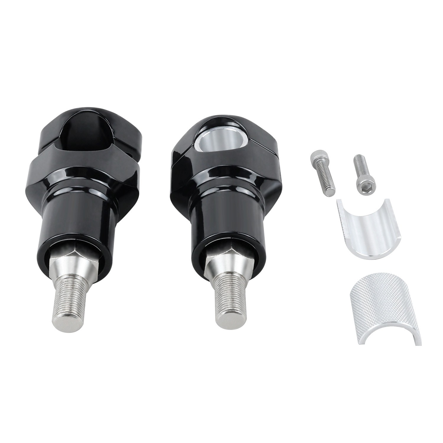 3.0” Black Handlebar Risers for Harley 1997-later Heritage Springer FXSTS FLSTSB