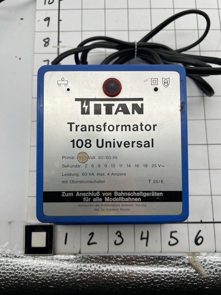 Titan #108 Universal Transformer Cut Cord