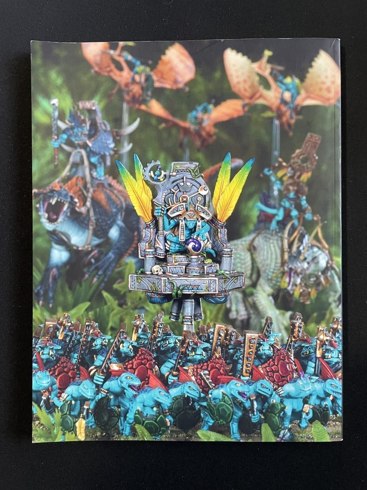 Games Workshop Warhammer 40K White Dwarf Magazine LIZARDMEN Issue (August 2013)