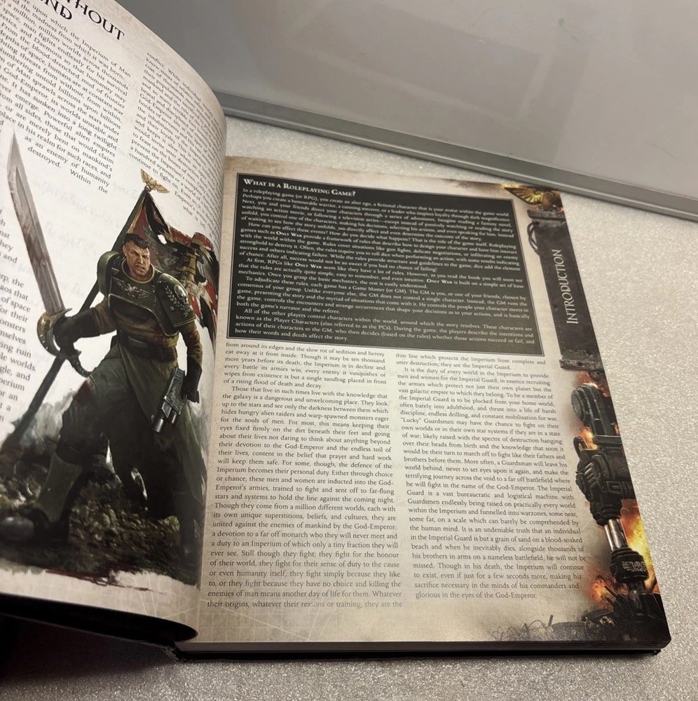 Warhammer 40k: Only War RPG: Core Hardcover Rulebook