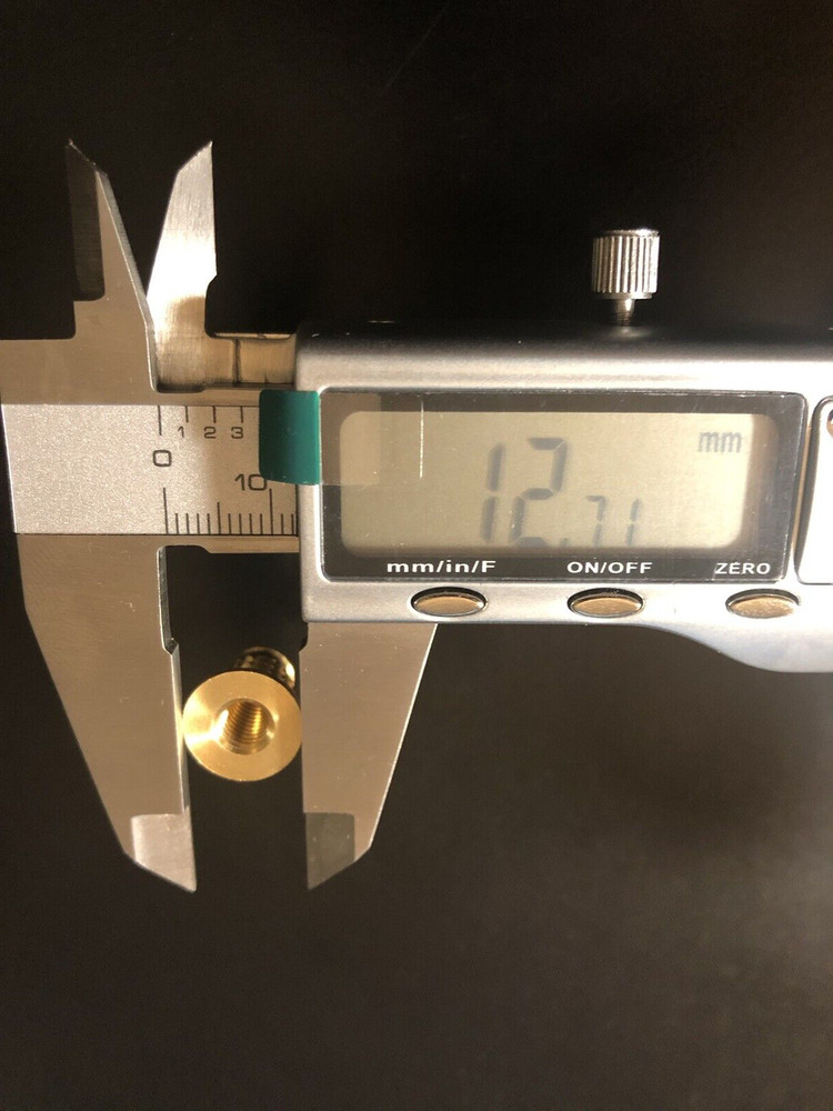 20 pcs Multicert Threaded Barbed Insert M6 Brass by Tappex (Plastic, Press in)