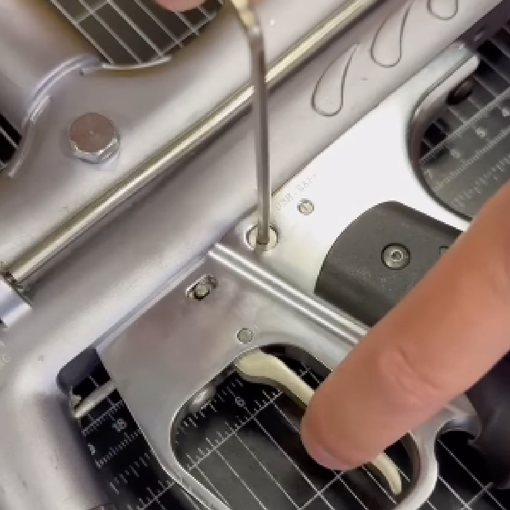 WGP Autococker Paintball Gun Hinge Frame Trigger Cam Adjuster STAINLESS