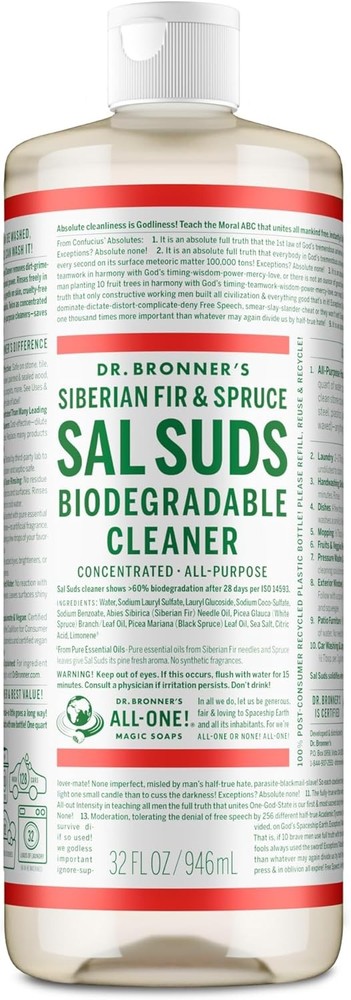 Dr. Brer's Sal Suds Biodegradable Cleaner – All pose Pine Mop
