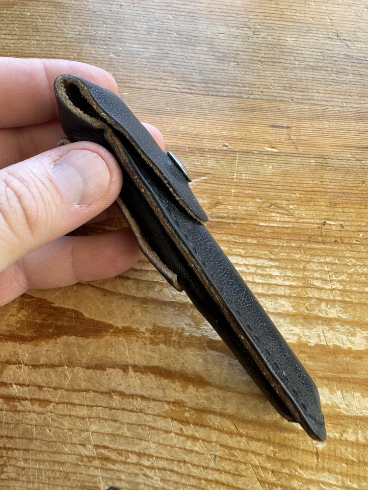 EZE Lap Diamond M Sharpener Rod w/ Leather Sheath