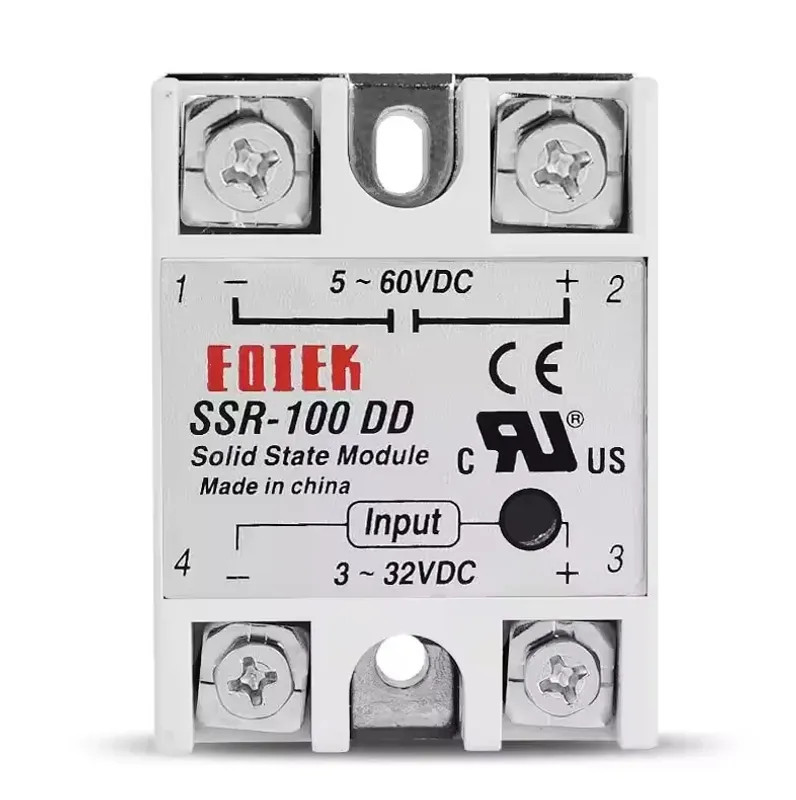 Solid State Relay Single Phase Module Dc-dc Ssr-80dd Ssr 60a 80a 100a Current