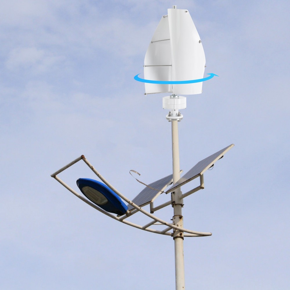 Vertical Axis Wind Turbine Generator w/Controller, Wind Turbine Wind Turbine