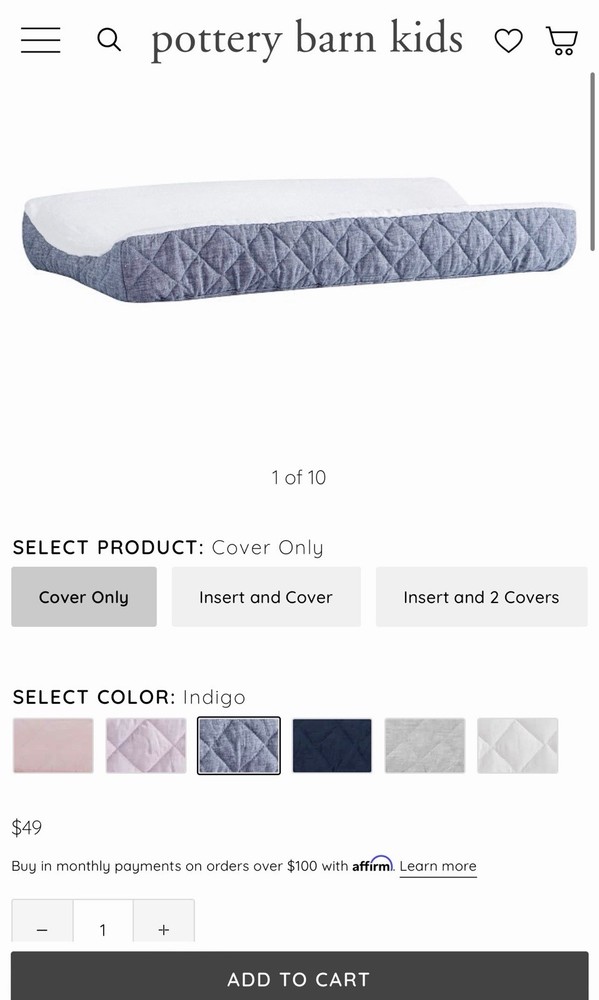 Pottery Barn Kids Belgian Flax Crib Bedding Set Bundle
