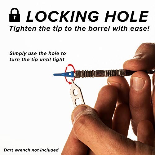 Soft Tip Dart Points 2BA Thread - Tufflex S.S. Super Short - 100/1000 Pack Optio