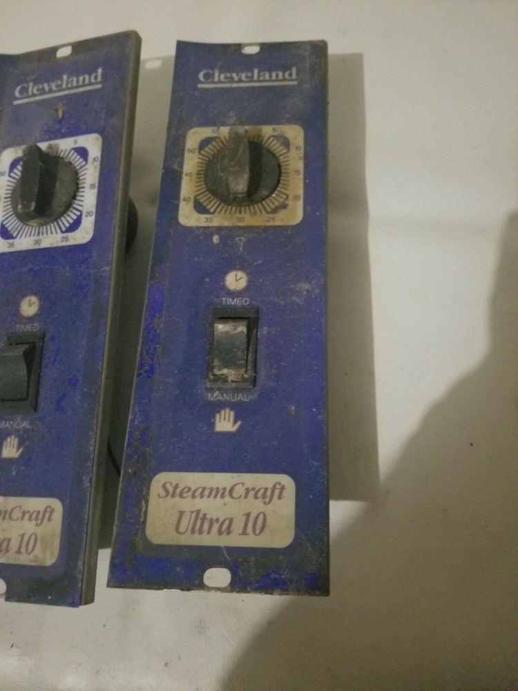 Cleveland Steamcraft Ultra 10 front panel assembly, dial, switch
