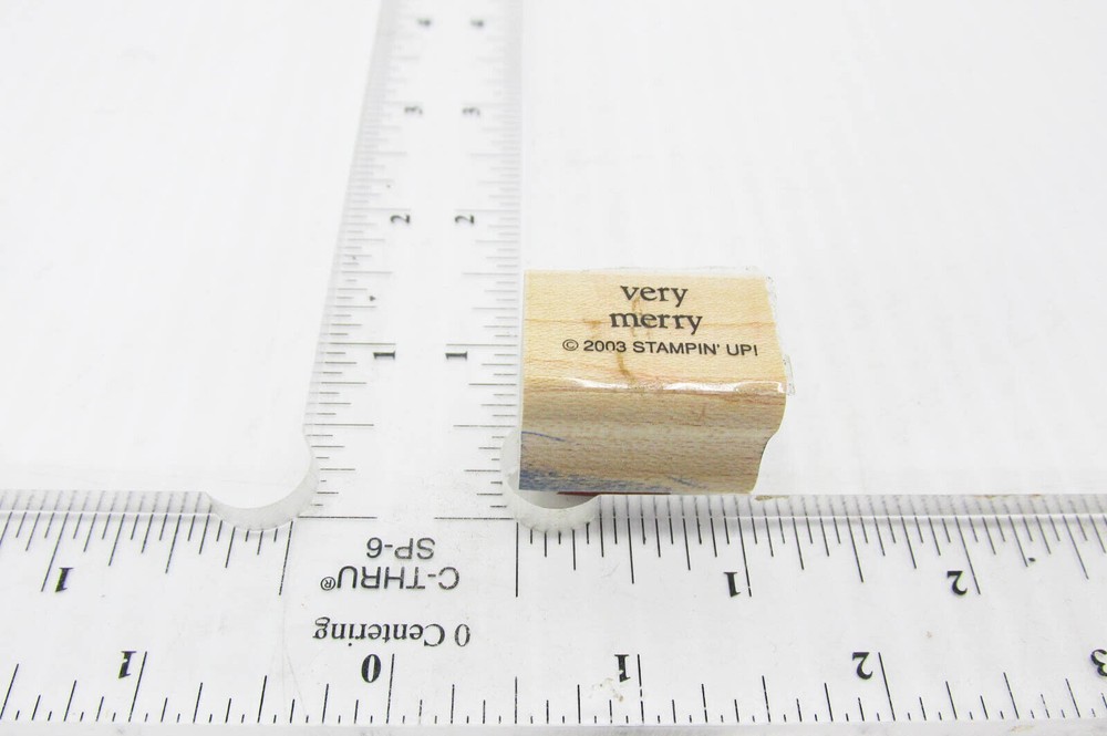 Its A Very Merry Rubber Stamp - Stamp Set G160