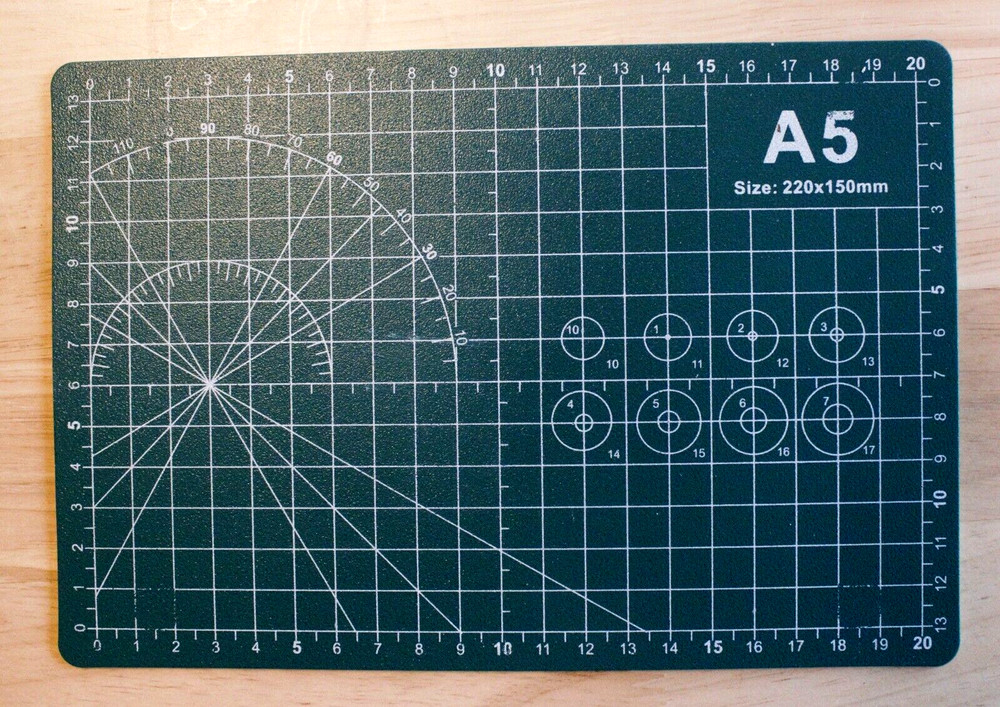A5 Cutting Mat 5x8 inches