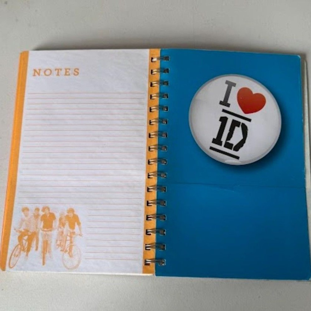 One Direction Spiral Bound Agenda Planner Journal 2013-2014