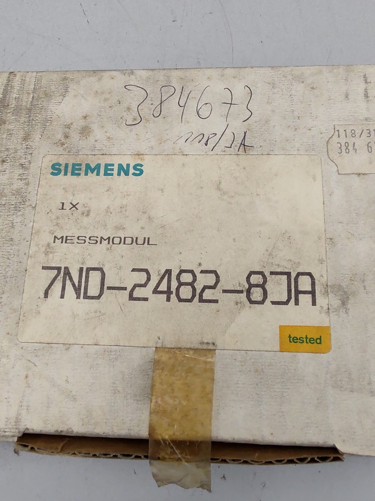 Siemens 7ND-2482-8JA Connection Module 7ND2482-8JA