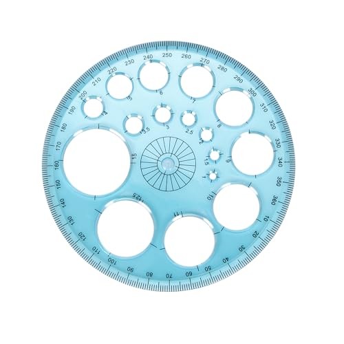 Circle Template Circle Round Stencil Templates for Drawing Professional Circle