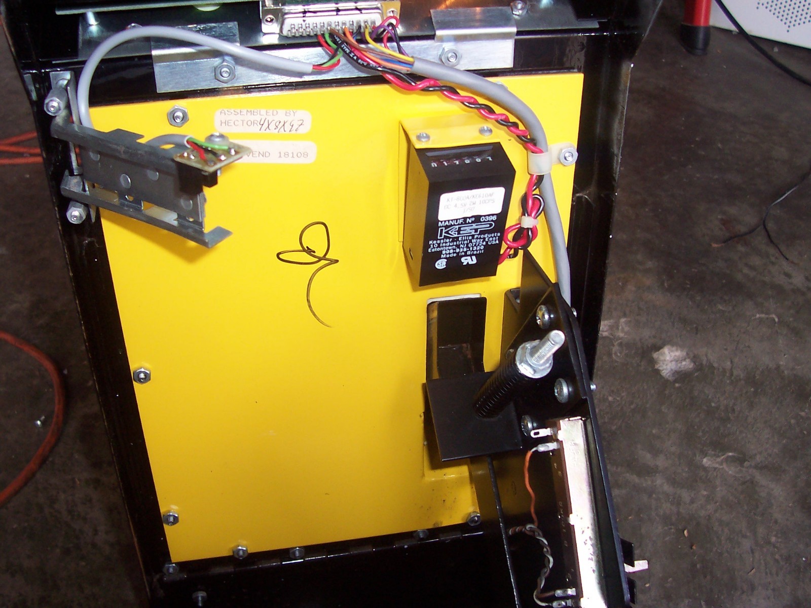 Mr Vend Talking Hand Grip Test Strength Game Arcade .25 Cent - WorksGREAT RARE!