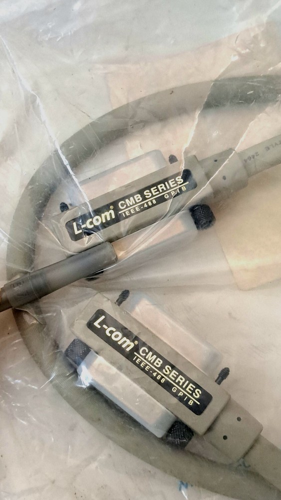 L Com CMB24-1M Molded IEEE-488 Cable, Normal/Normal 1.0m
