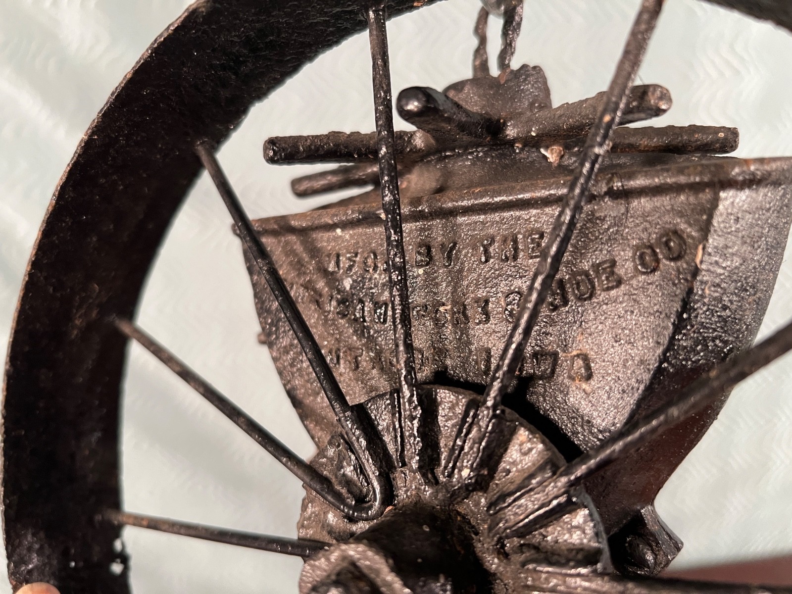 VTG/ATQ “Midget” Garden Seeder Pat Dec 9 14, Display only, doesn't not rotate