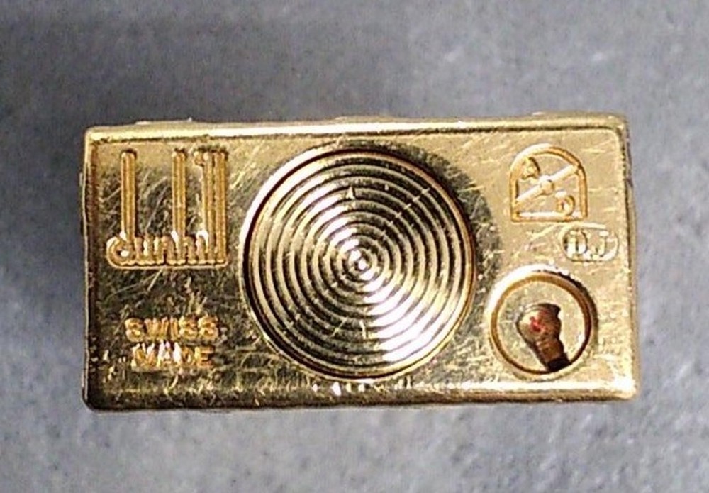 Dunhill Rollagas lighter Gold without box