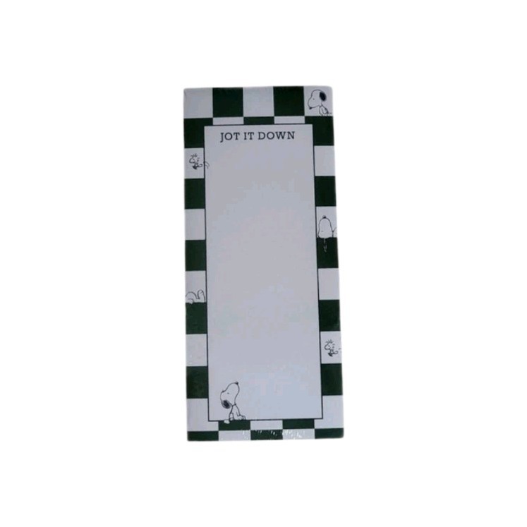 NEW Graphique Snoopy Jot It Down Notepad