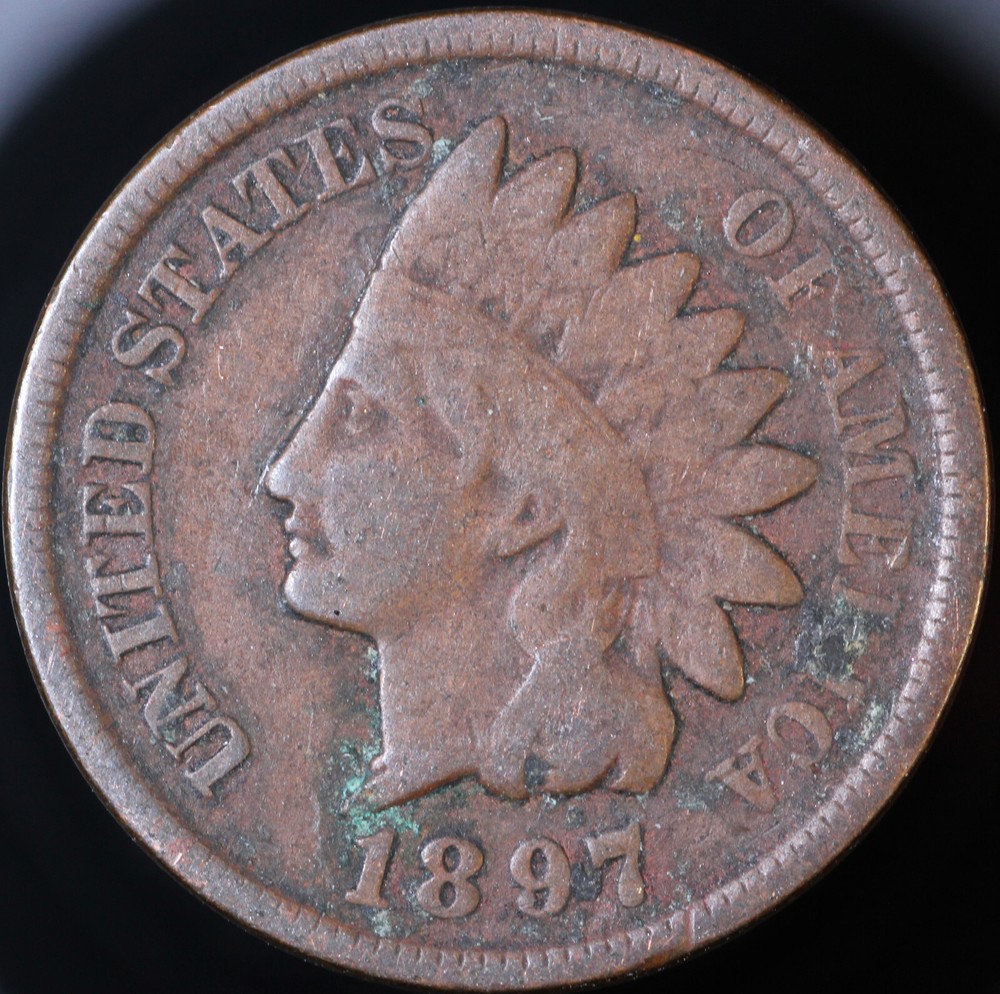 1897 Indian Cent VG     #B