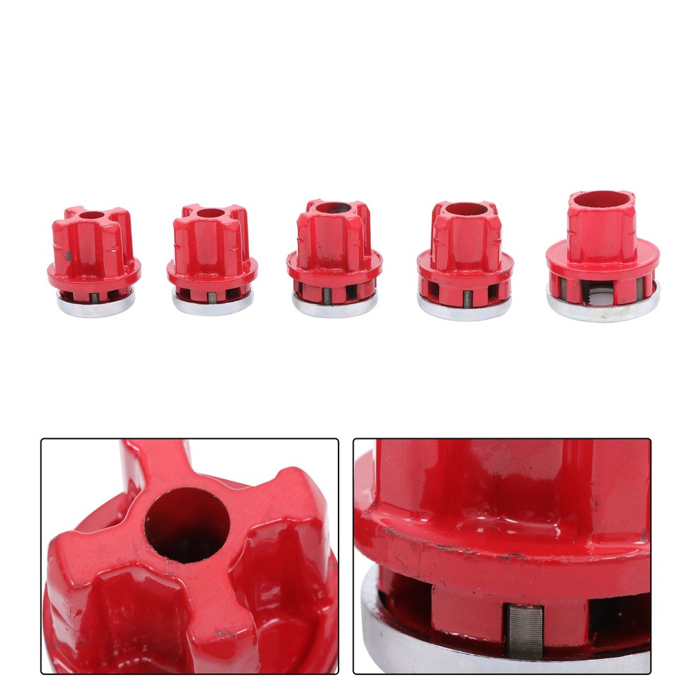 Ratchet Pipe Threader Kit Ratcheting Pipe Threading Tool Set With 6 Dies Set