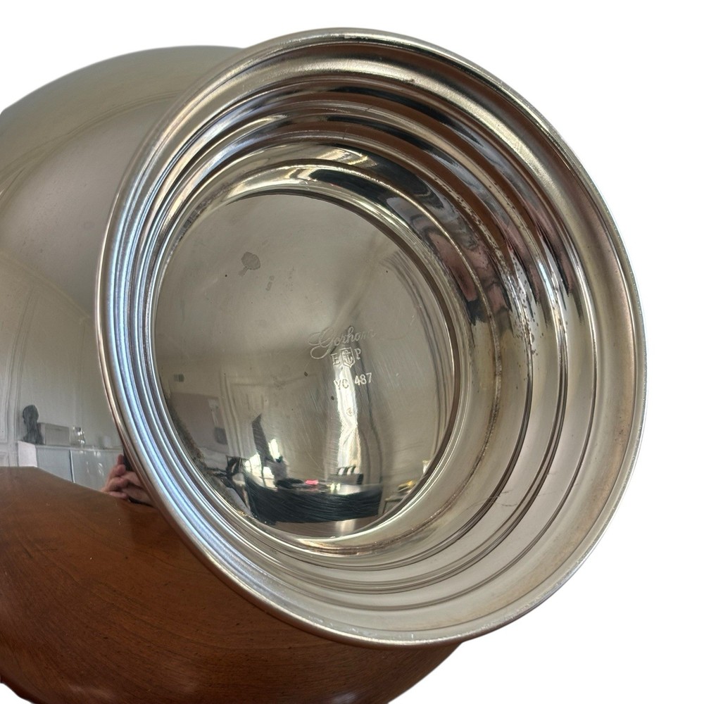 Vintage Gorham Silverplated Scrolling Handle Water Pitcher