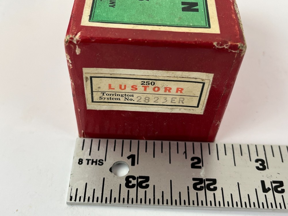 Torrington Latch Needles Box Lustorr 2823ER Empty