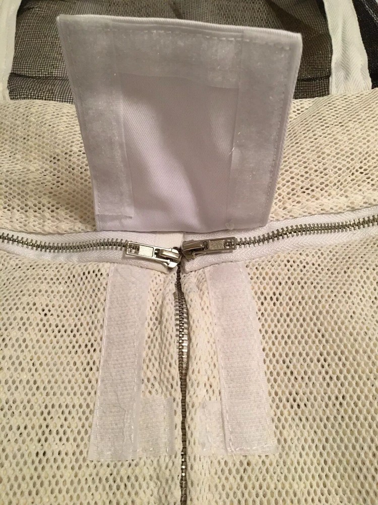 New Ventilated Beekeeping Suit 3 Layer Beesuit Size Large