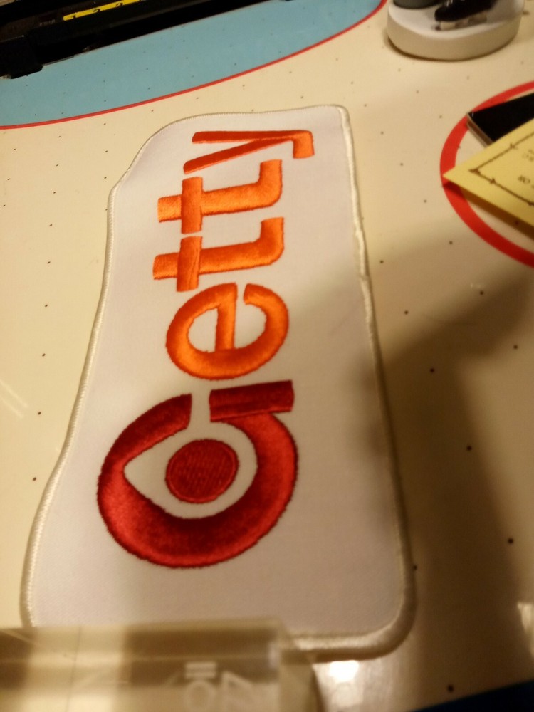 Vintage Large Getty Oil Gas Patch