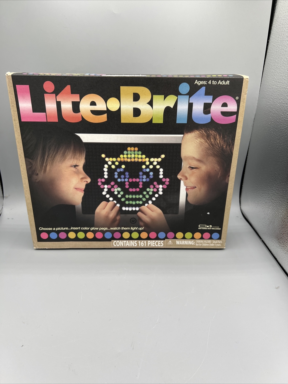 LITE BRITE Magic Screen Original 161 Pieces