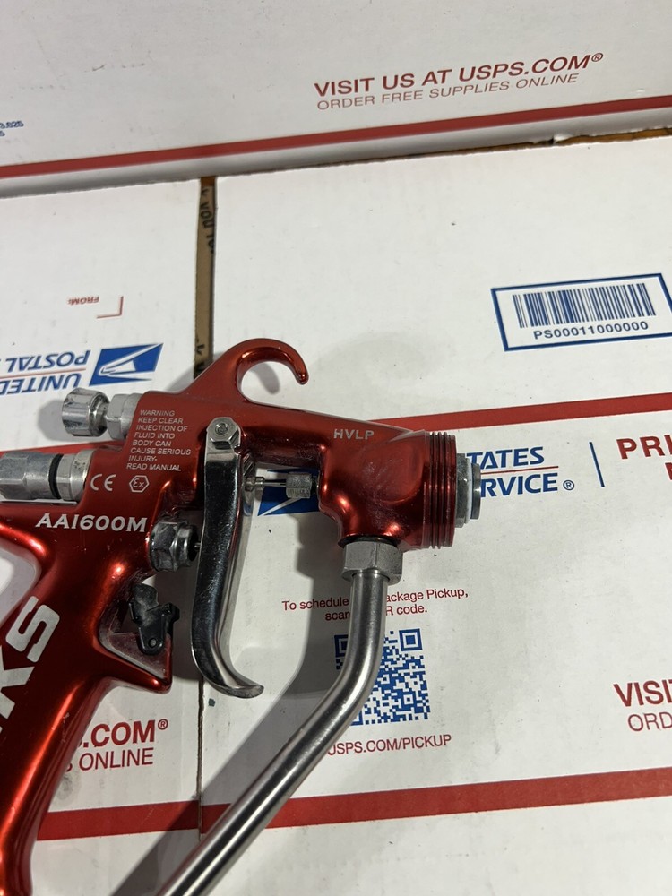 2 Binks AA1600M Air Assisted Spray Gun