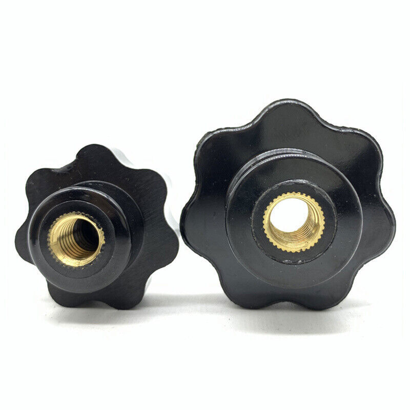 Thickened Hex Bolt Nuts Set (M4-M16) - Bakelite Hand-Tighten Thumb Knobs