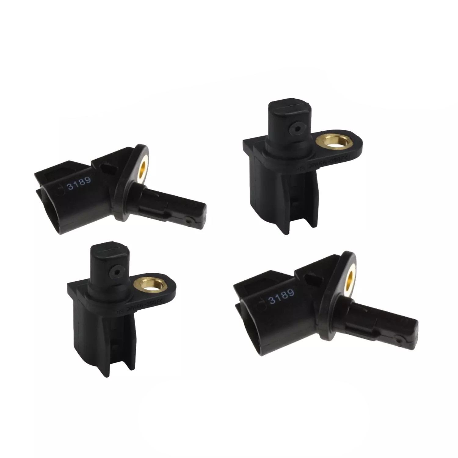 4 ABS Wheel Speed Sensor Front Rear Left&Right For Ford Lincoln Volvo Bp4K43711A