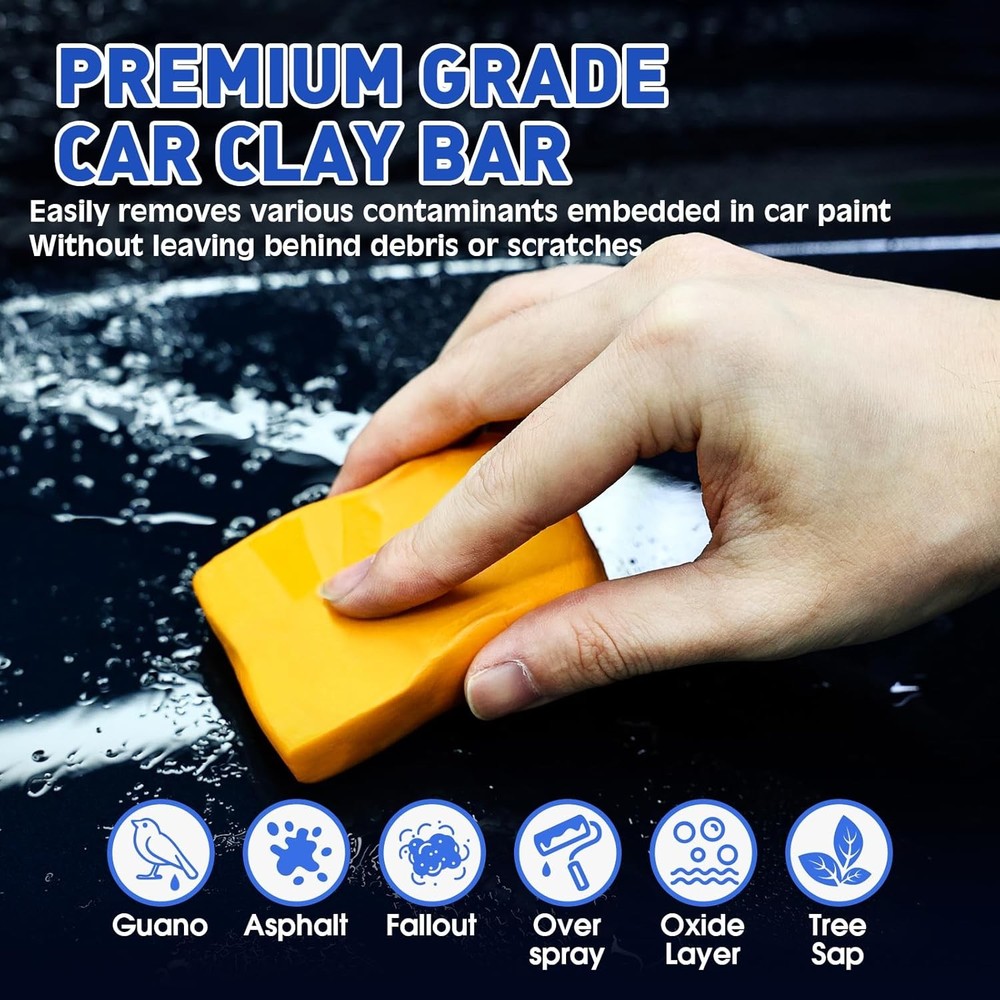 Clay Bar Car Detailing Kit Complete