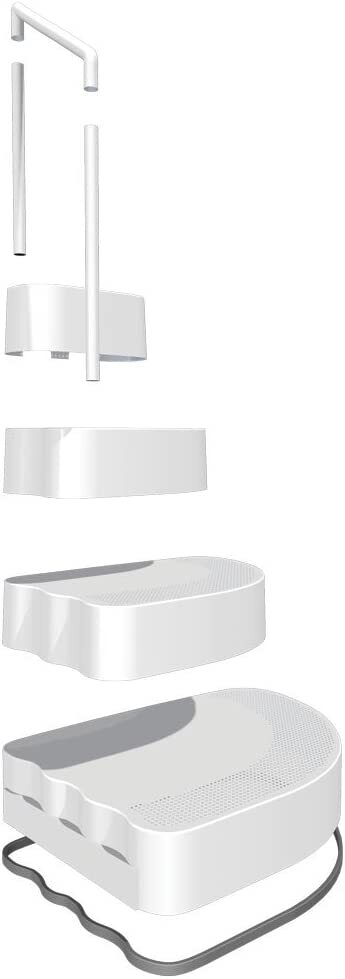 Aqua Select Above Ground Swimming Pool Entry System Step w/ Pad - (Choose Color)