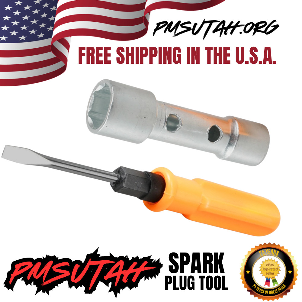 Spark Plug Socket 1990-1992 Suzuki Quadrunner LT 160 E LT160E 2x4 ATV Tool Kit