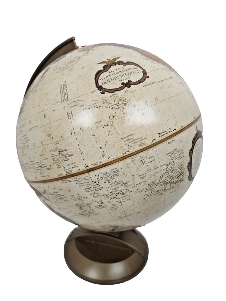 Replogle 12" Diameter Globe Platinum Classic Series Table Top