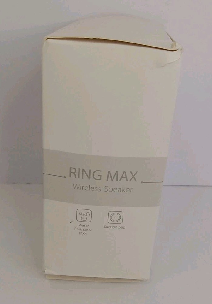 Ring Max Water Resistant Bluetooth Speaker