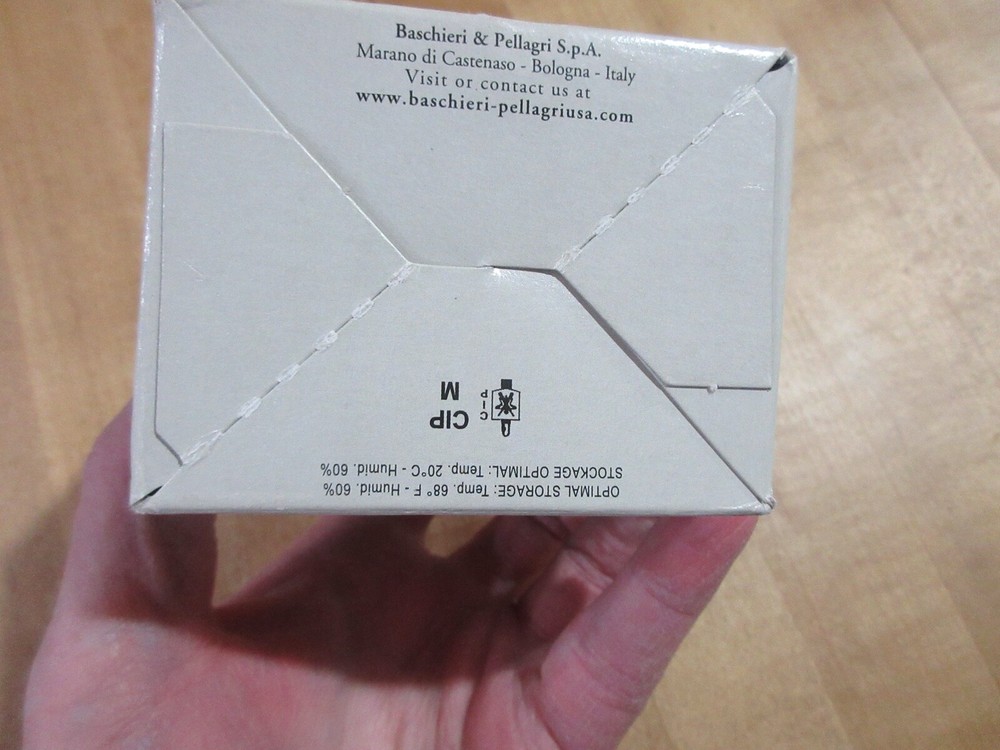 Empty Shotshell Ammo box B & P Baschieri & Pellagri 28 GA (DL)