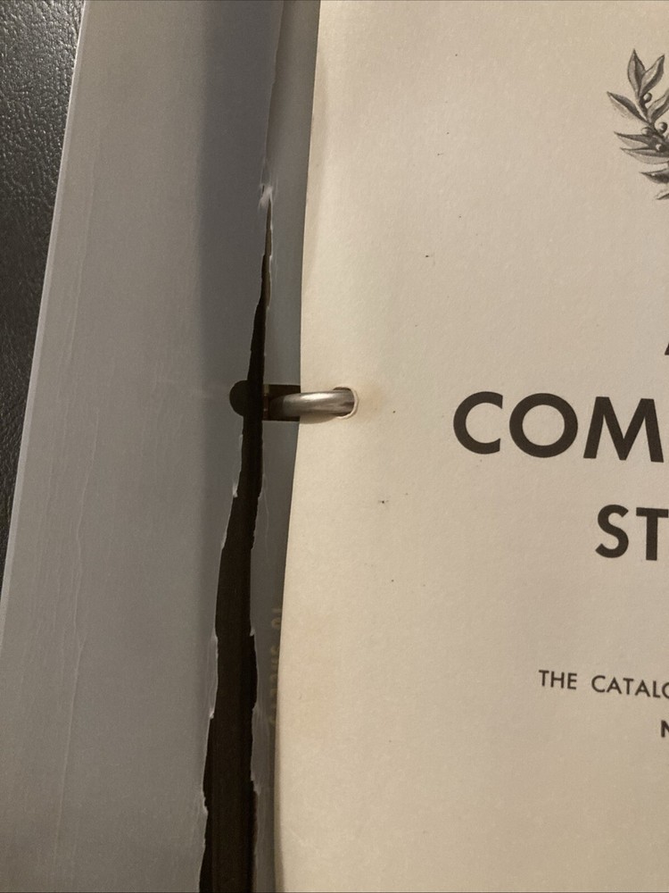 The American Commemorative Stamp Album 1893-1973 Few Stamps Minkus Blumenthal