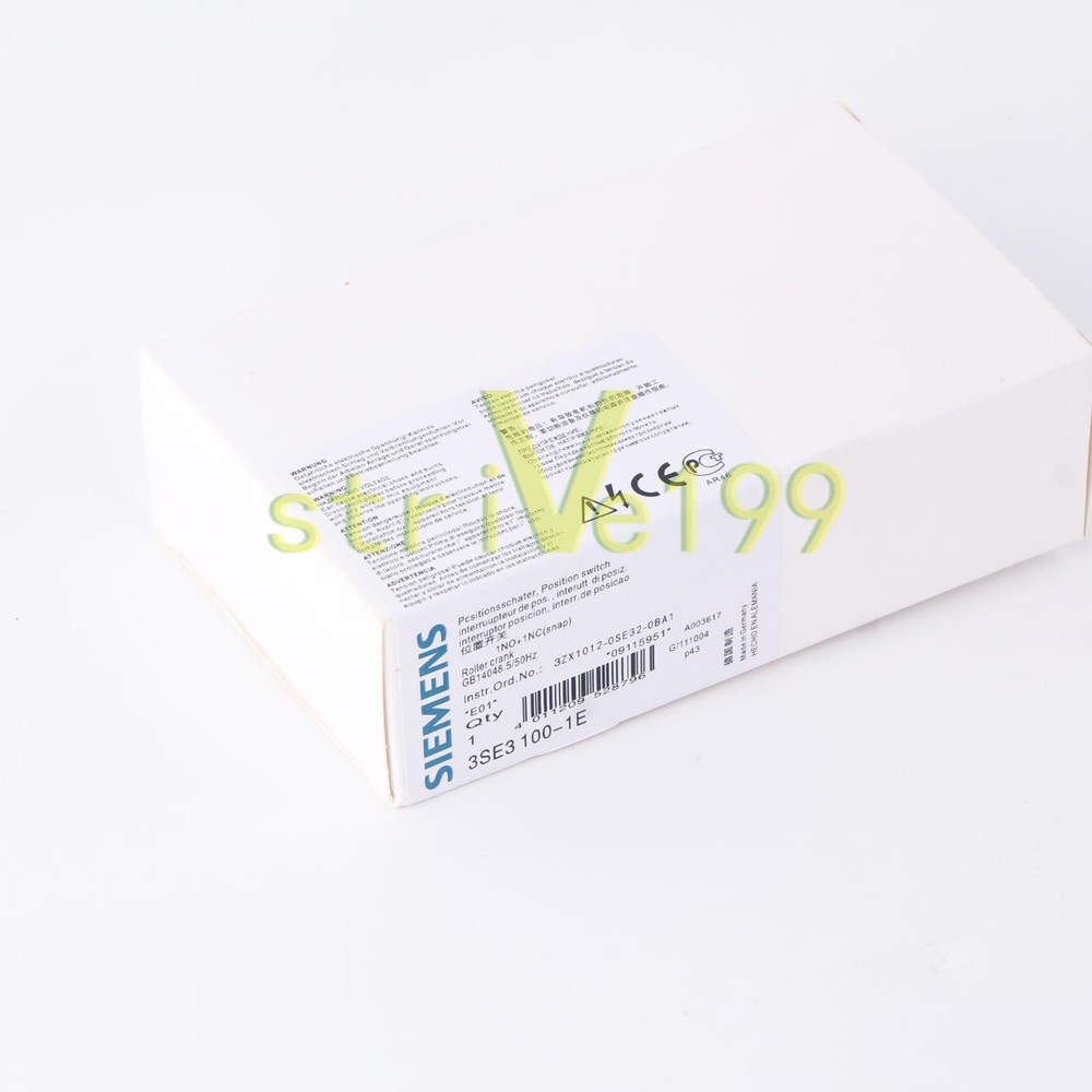 ONE New SIEMENS 3SE3100-1E Limit Switch