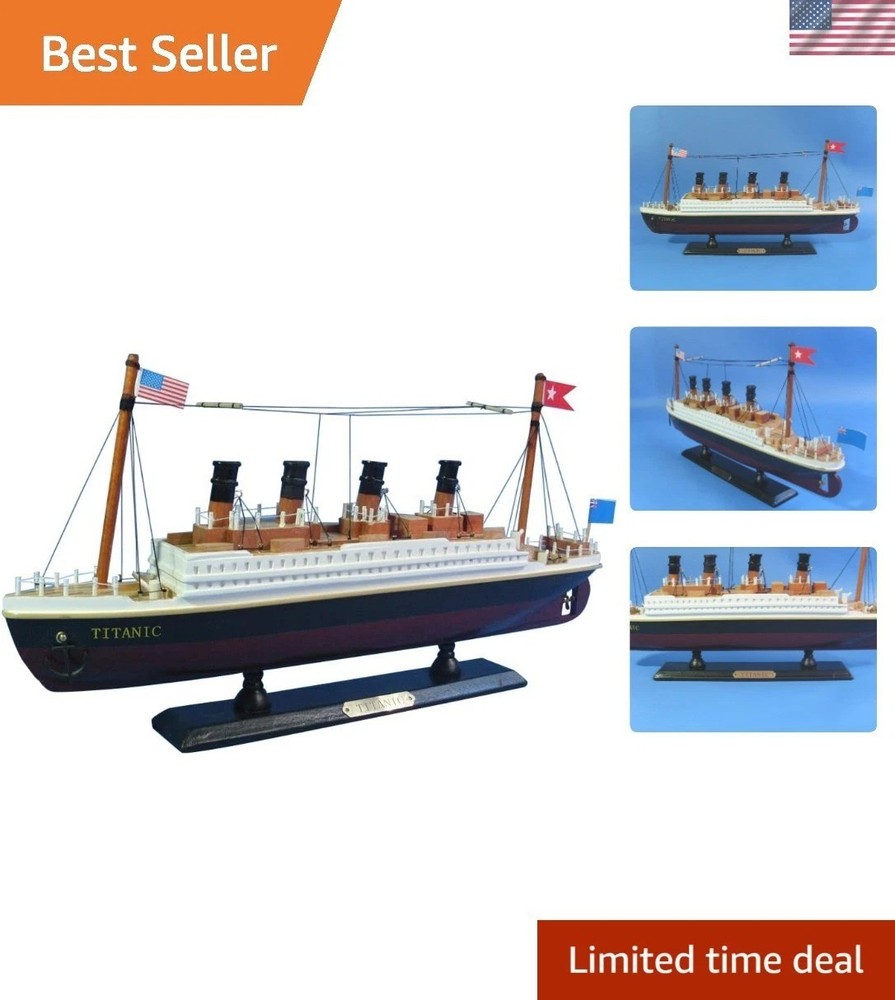 Handcrafted RMS Titanic Ship Replica