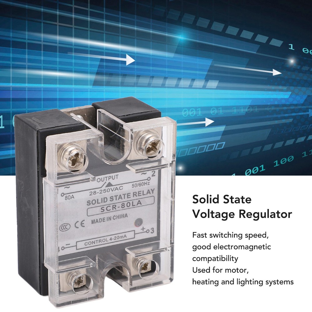 High Performance 80A Solid State Relay Module For Industrial Use Trending