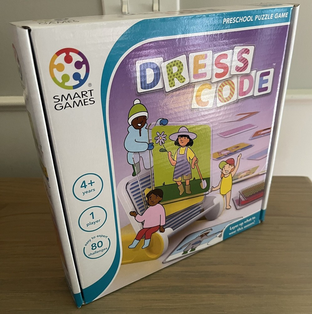 SmartGames Dress Code Stacking Game with 80 Challenges for Kids Ages 4 +