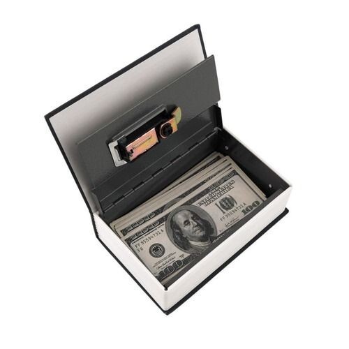 Disguised Hidden Secret Book Diversion Safe Container Locking