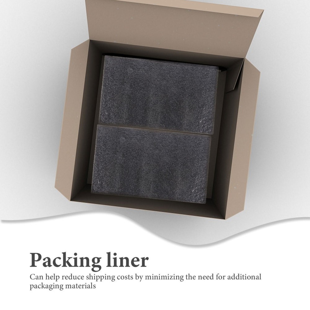 4 Pcs Multi Use Express Packing Inserts Black EPE Foam Packing Boards