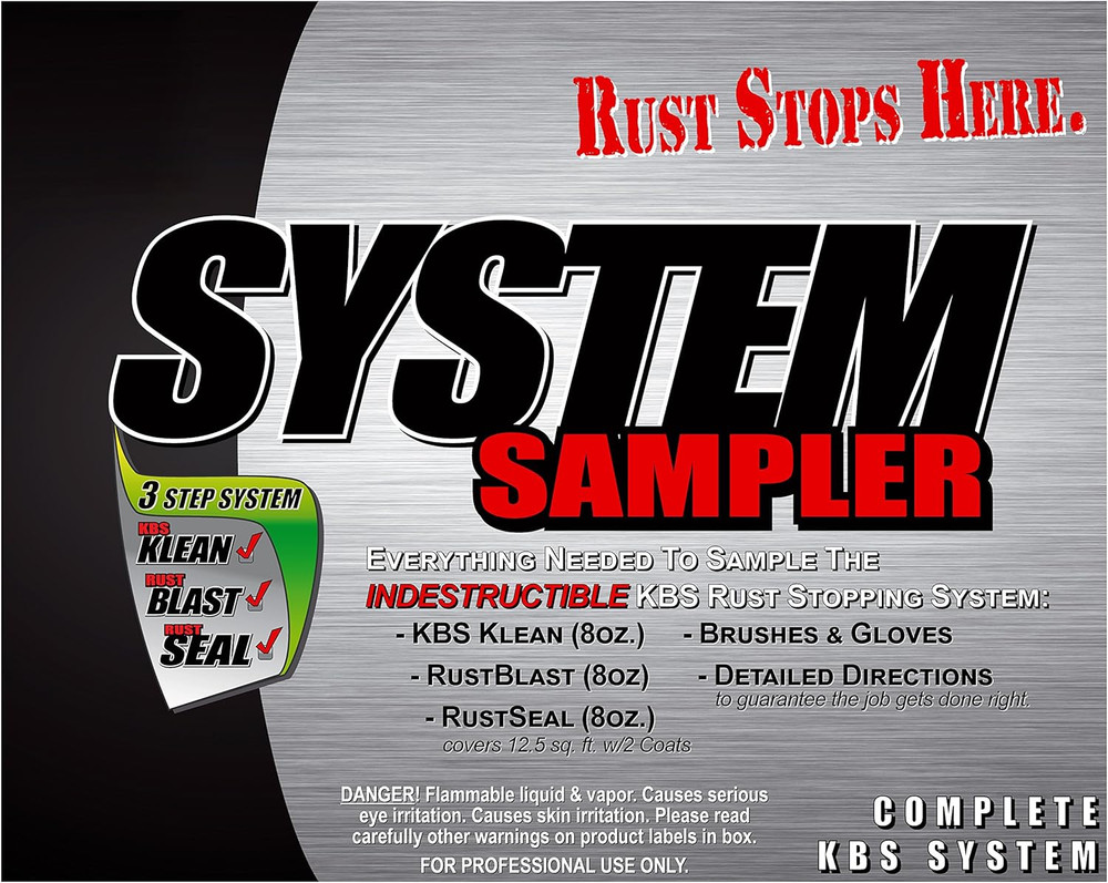 50002 Satin Black System Sampler