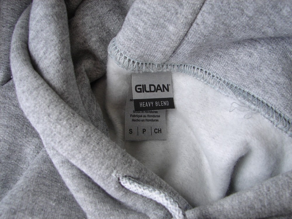 Cedar Point Gray Pullover Fleece Hoodie Size Small